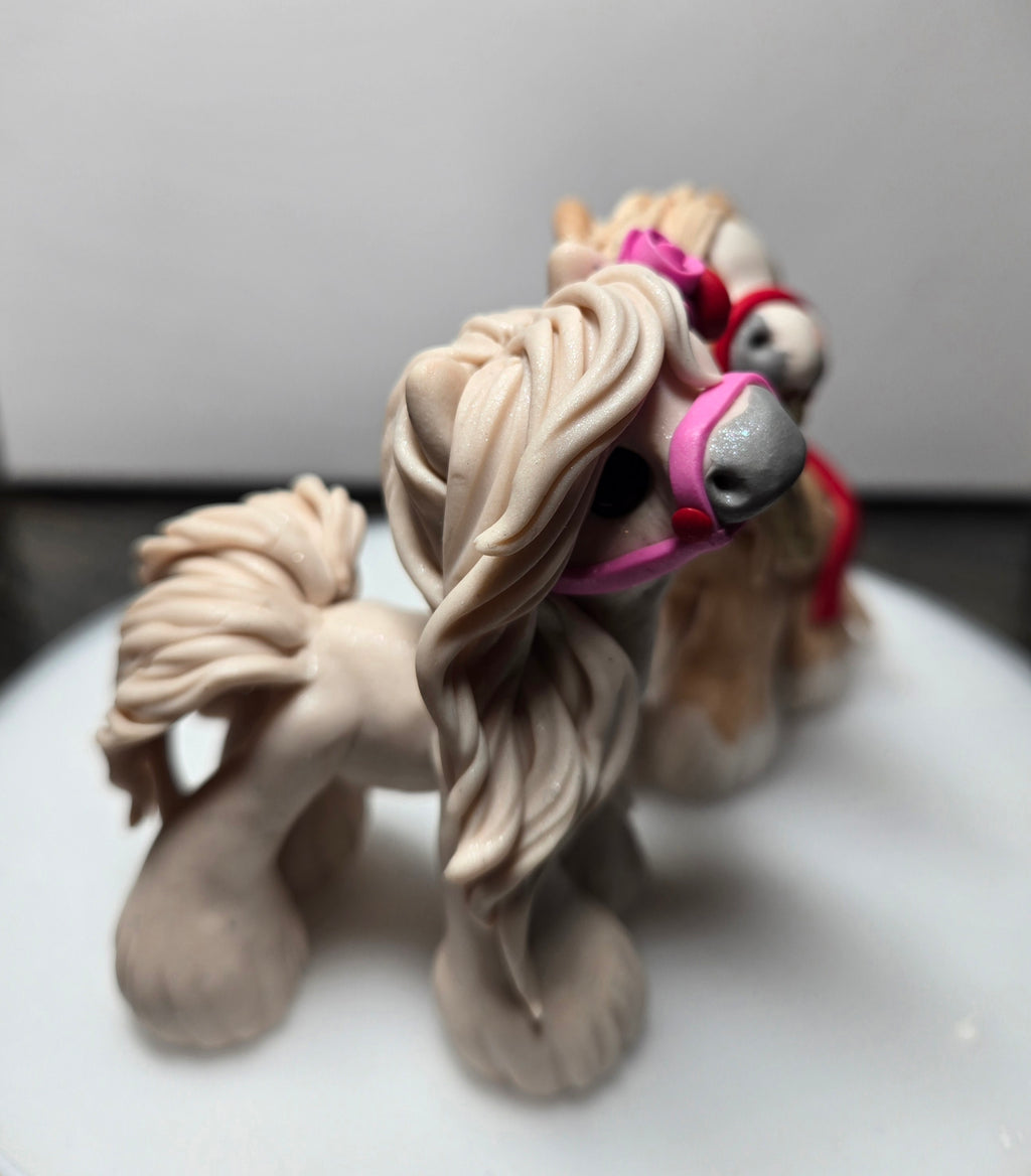 The Elfin Pony Valentine Set "Biscuit & Gravy"