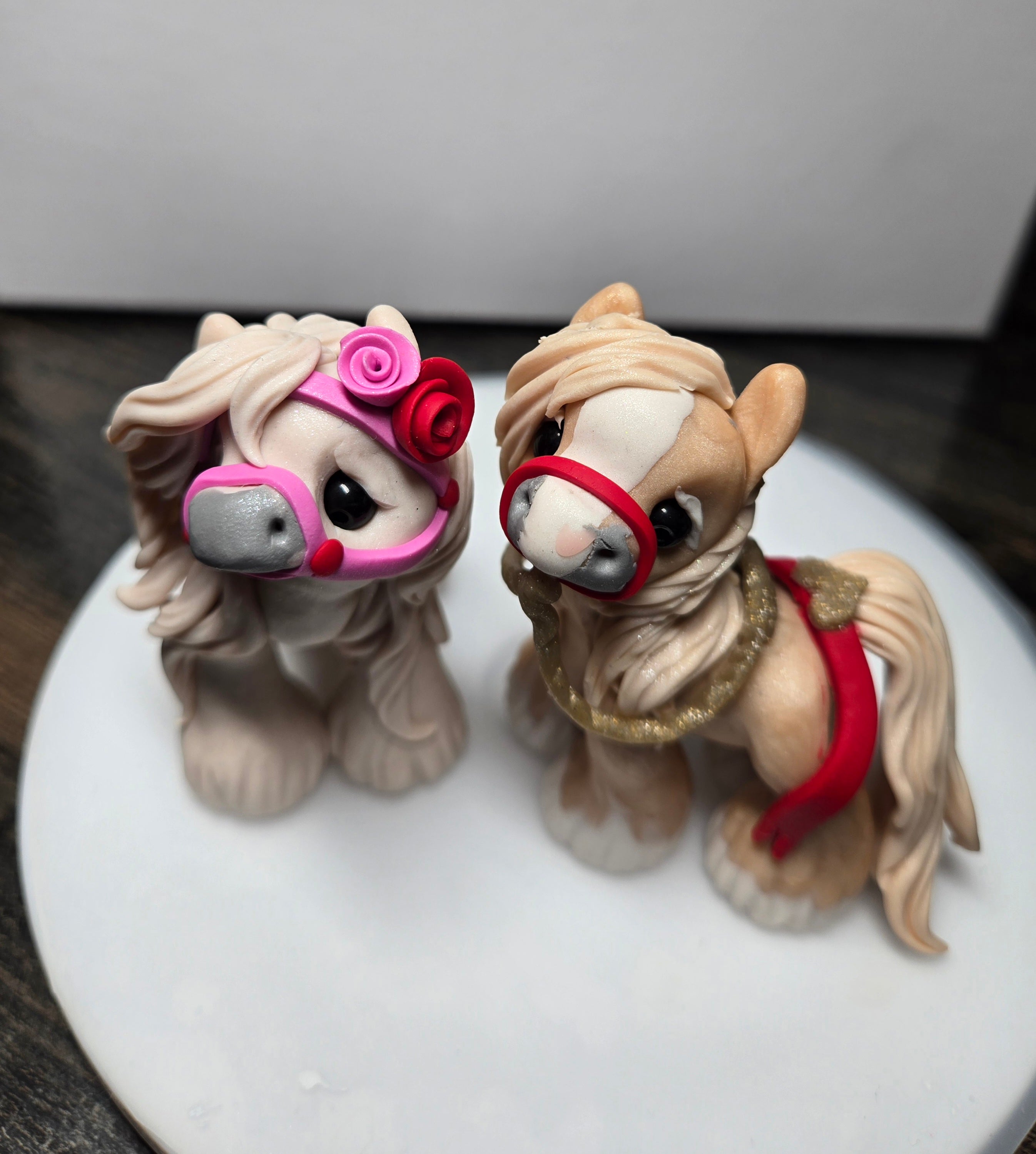 The Elfin Pony Valentine Set "Biscuit & Gravy"